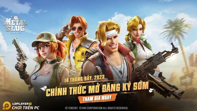 『HƯỚNG DẪN』METAL SLUG: AWAKENING hướng dẫn đăng ký trước, giftcode siêu xịn và lợi thế chiến game trên LDPlayer