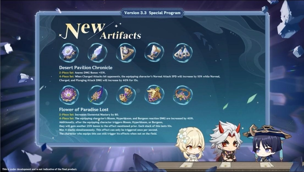 Genshin Impact Version 3.3 Update Guide