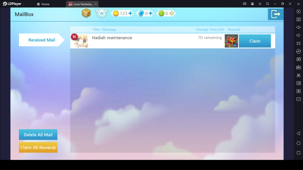 Check Your Mail for Rewards Check Your Mail for Rewards