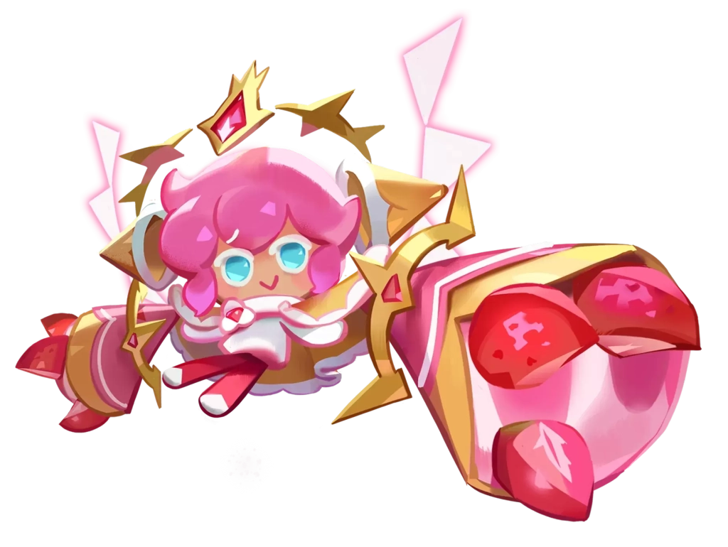 Strawberry Crepe Cookie