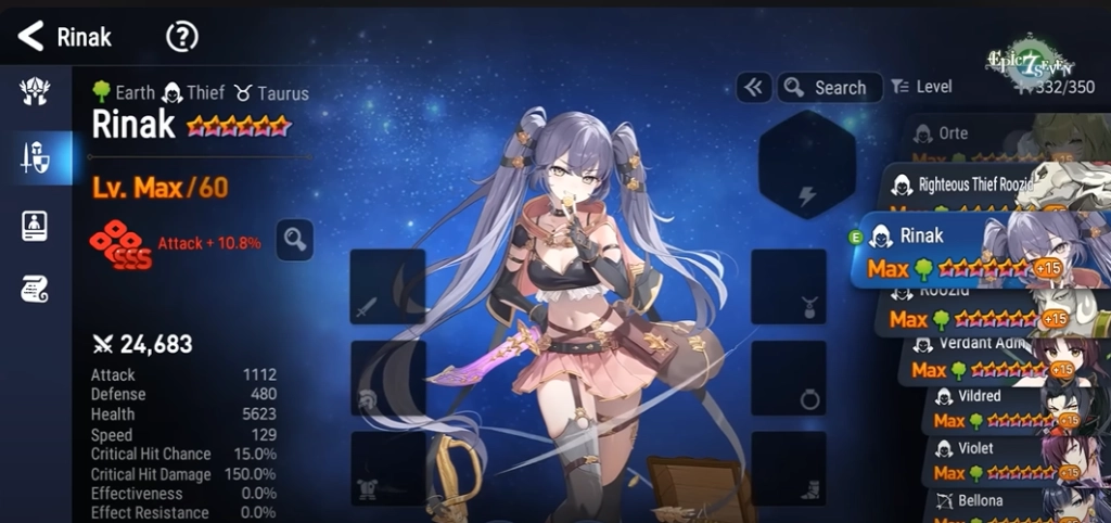Epic Seven Limited Character Rinak Guide 8