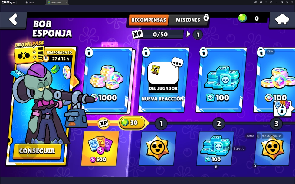 Sumérgete en fondo de bikini: El nuevo tema de Bob Esponja en Brawl Stars