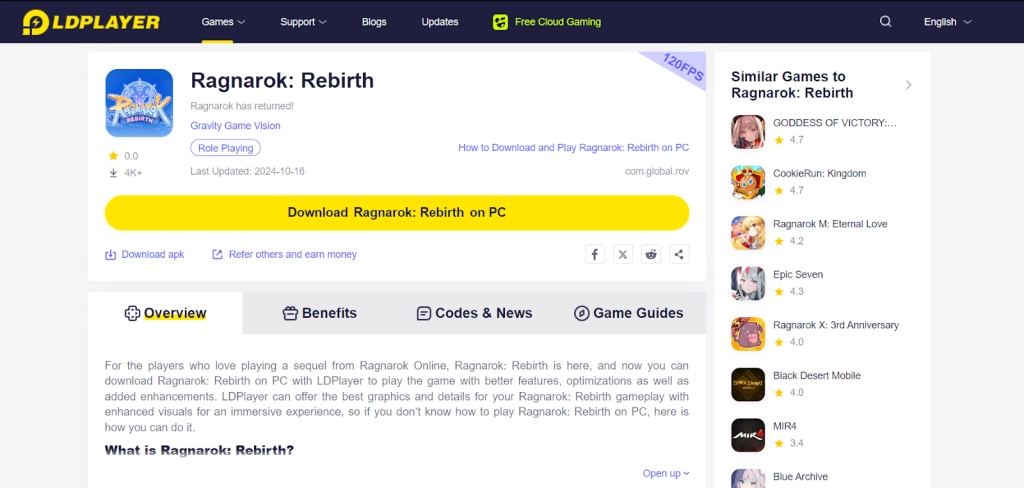 How to Download and Play Ragnarok: Rebirth on PC - Beginners Guide