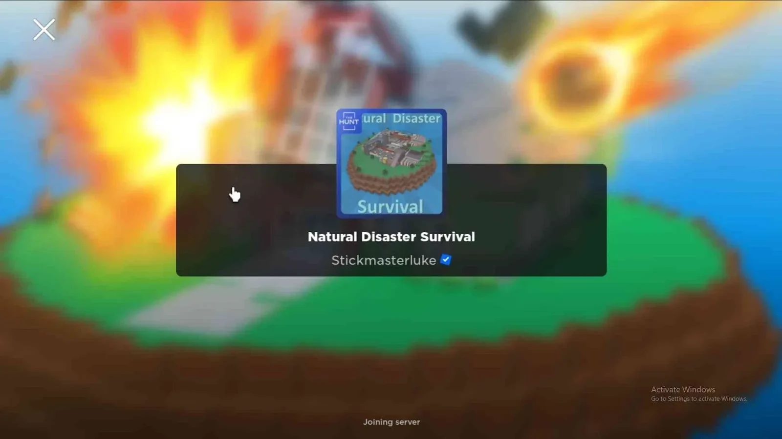 Natural Disaster Survival