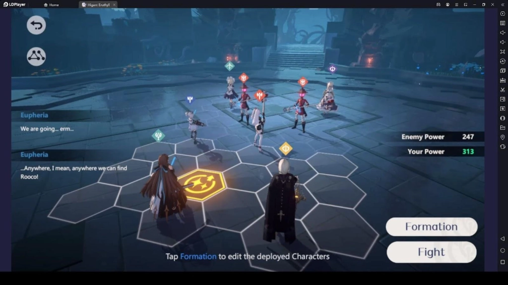 Changing the Formation