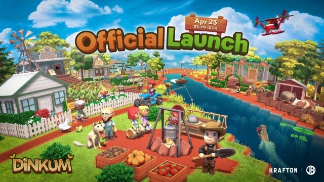 KRAFTON 在 Steam 推出《金墾小鎮 (Dinkum)》正式版本