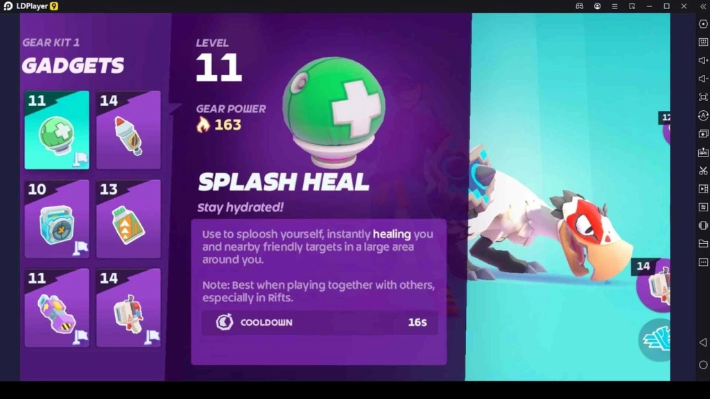 Splash Heal
