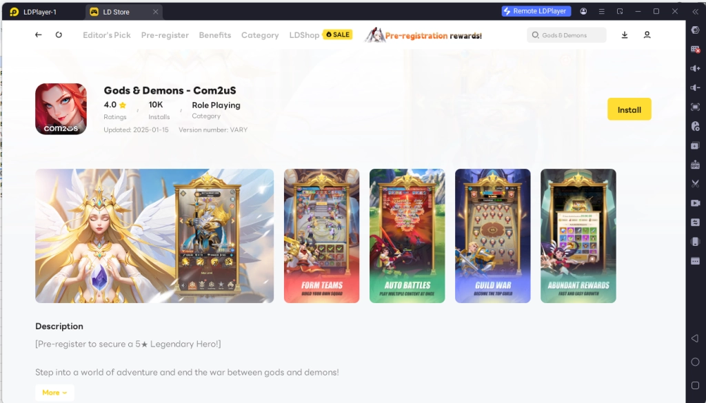 How to Download and Play Gods & Demons on PC - Beginners Guide