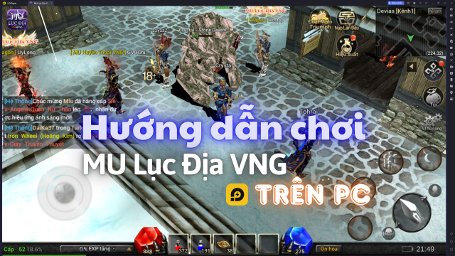 Hướng dẫn tải và chơi MU Lục Địa VNG trên PC