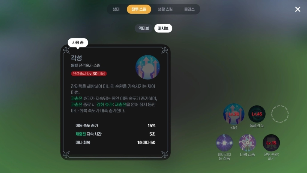 마비노기 모바일 전격술사 - 스킬, 무기, 방어구, 장신구 엠블럼 룬 추천
