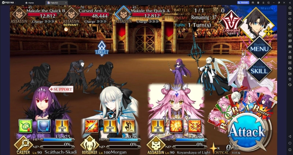 Fate/Grand Order Grand Nero Fest - How To Clear Exhibition Quests