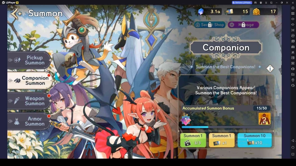 Summon the Best Companions Summon the Best Companions