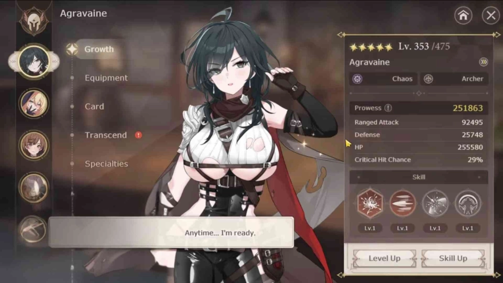 Lost Sword Agravaine: Character Overview Lost Sword Agravaine: Character Overview