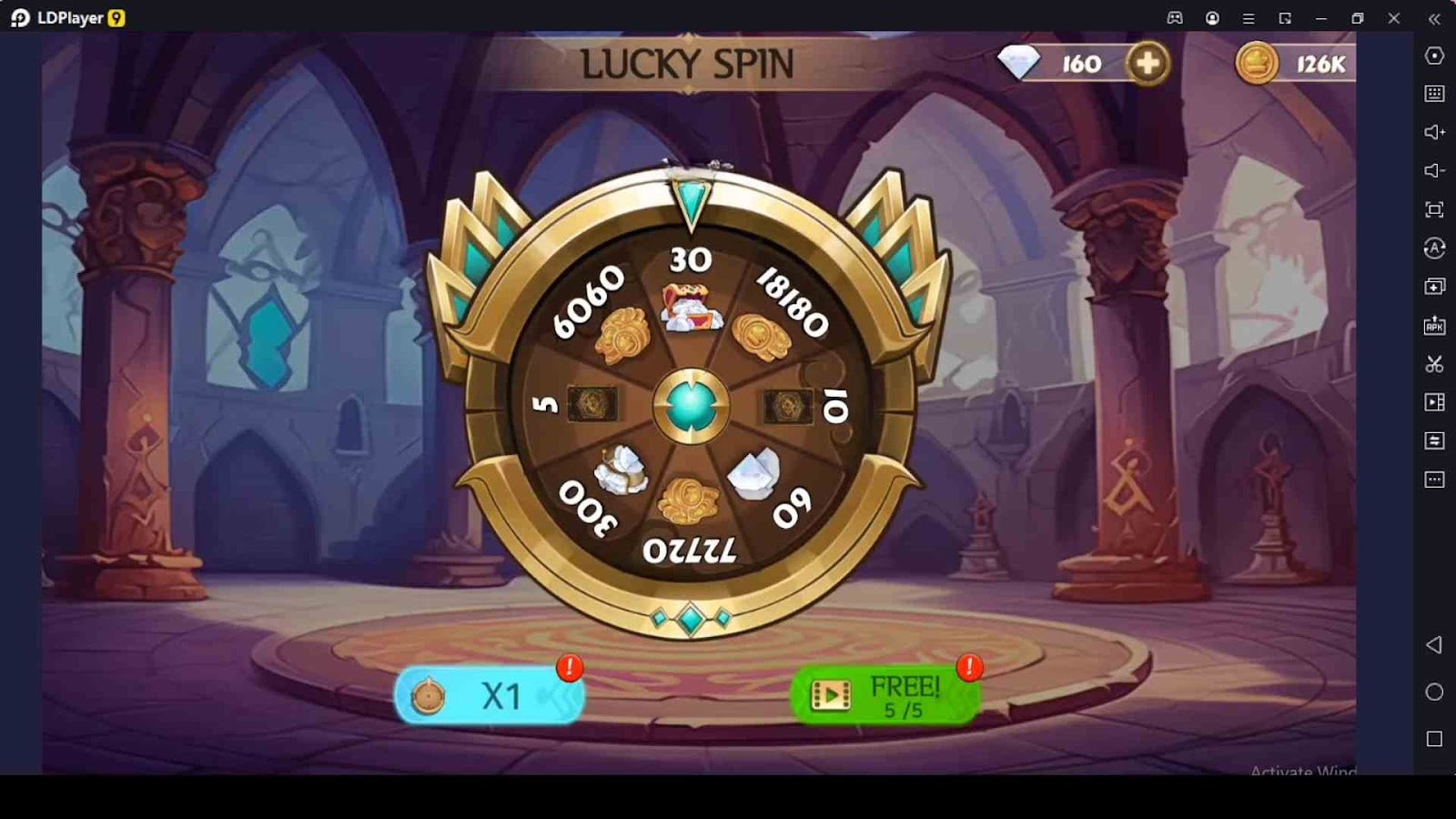 Don't Forget about the Lucky Spin 