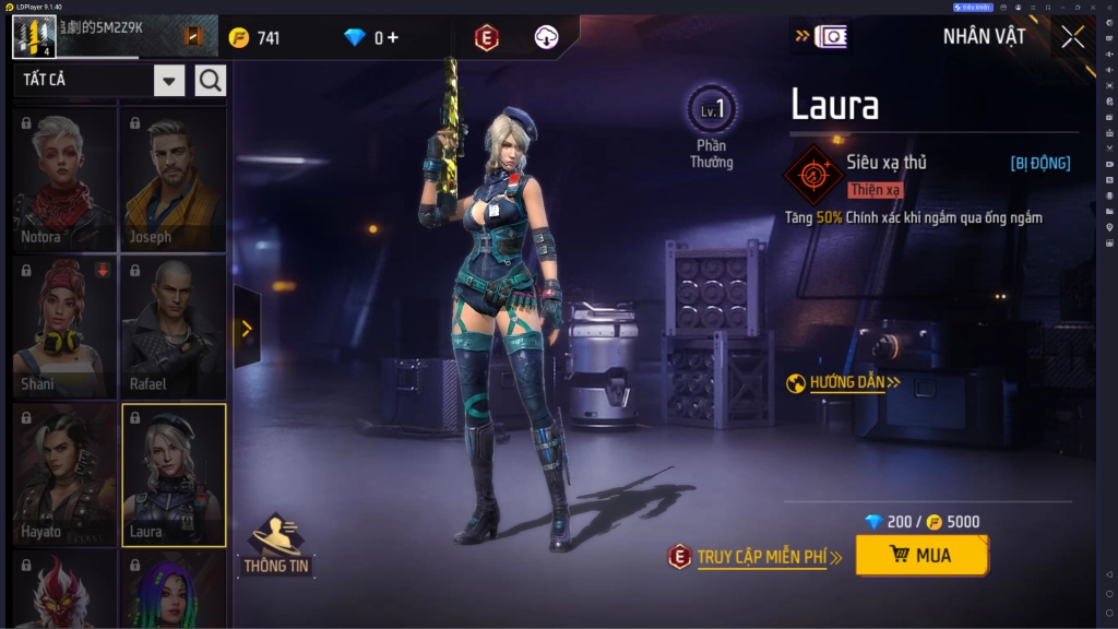 Garena Free Fire: Top nhân vật mạnh được sử dụng nhiều nhất năm 2025