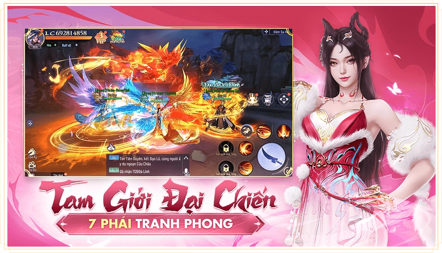 Code Chiến Hỏa Tam Giới và hướng dẫn cách nhập