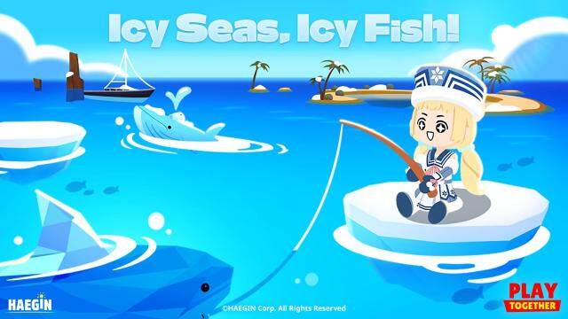 Icy Fish Appear in the Frigid Sea in "Play Together"