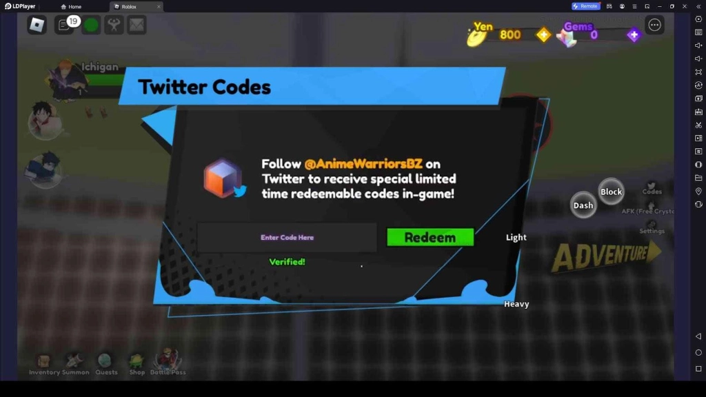 Roblox Anime Warriors Codes: Claim Free Crystals and Gems for Epic Battles -March 2025