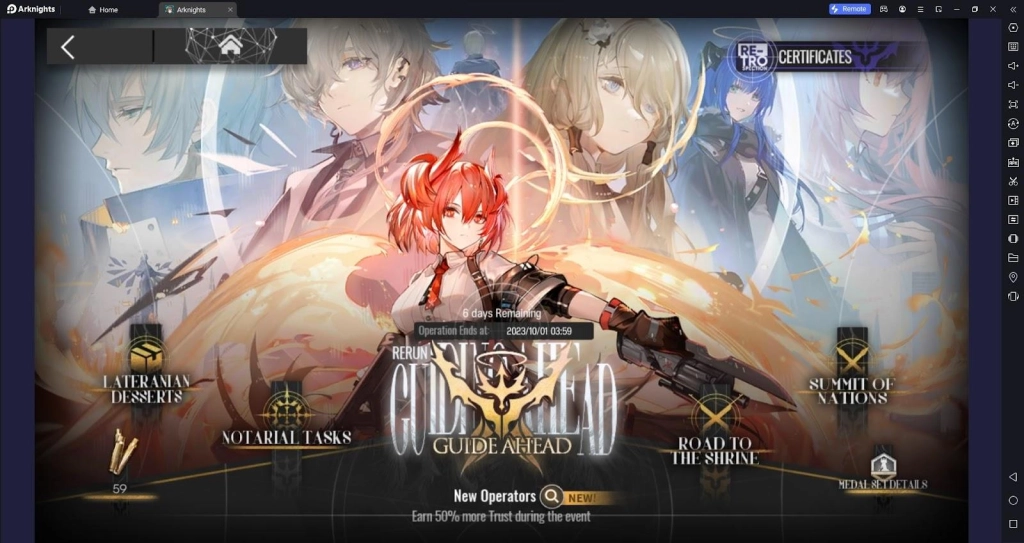 Arknights Guiding Ahead Rerun Event Guide - How To Obtain All Rewards-2