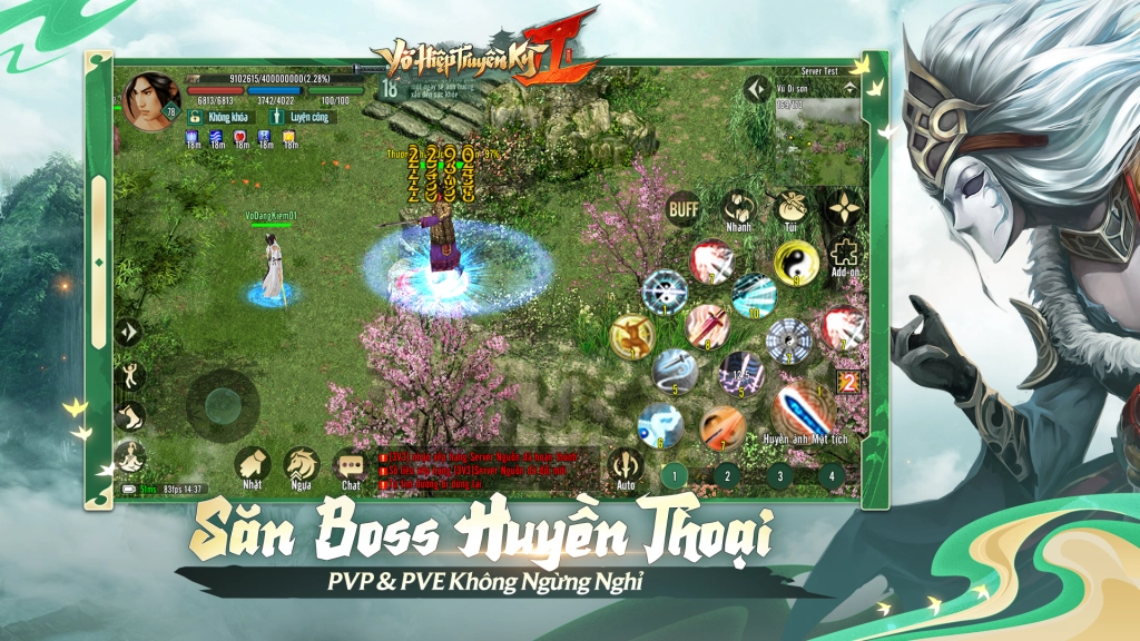 Full bộ code Võ Hiệp Truyền Kỳ 2 Mobile - Hướng dẫn cách nhập chi tiết