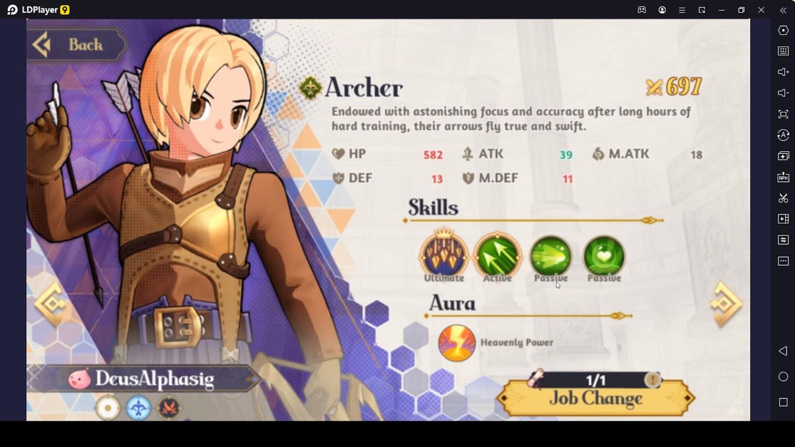 Ragnarok Arena Classes - Archer