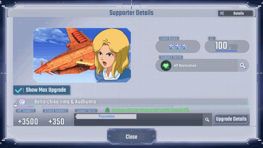 Beltorchika Irma & Audhumla Skills