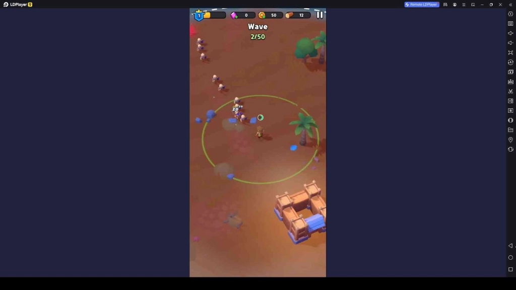Attack the Enemies by Moving Around Them