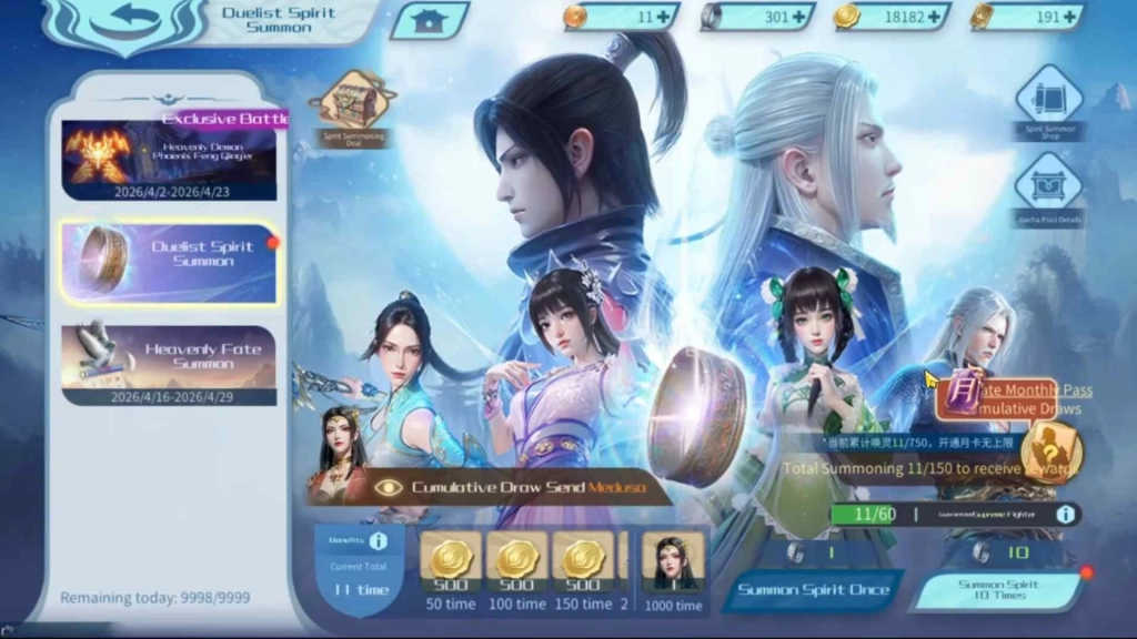 Summon Duelists for Your Early Battles