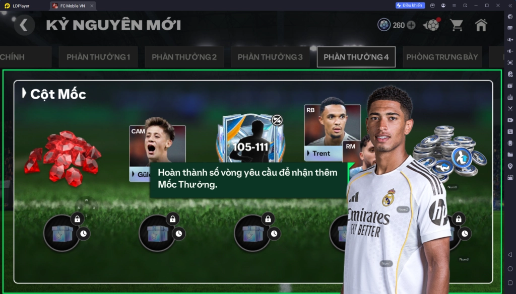 FC MOBILE VN: Hướng Dẫn Cách Chơi Sự Kiện Và Nhận Token Kỷ Nguyên Mới Tuần 4