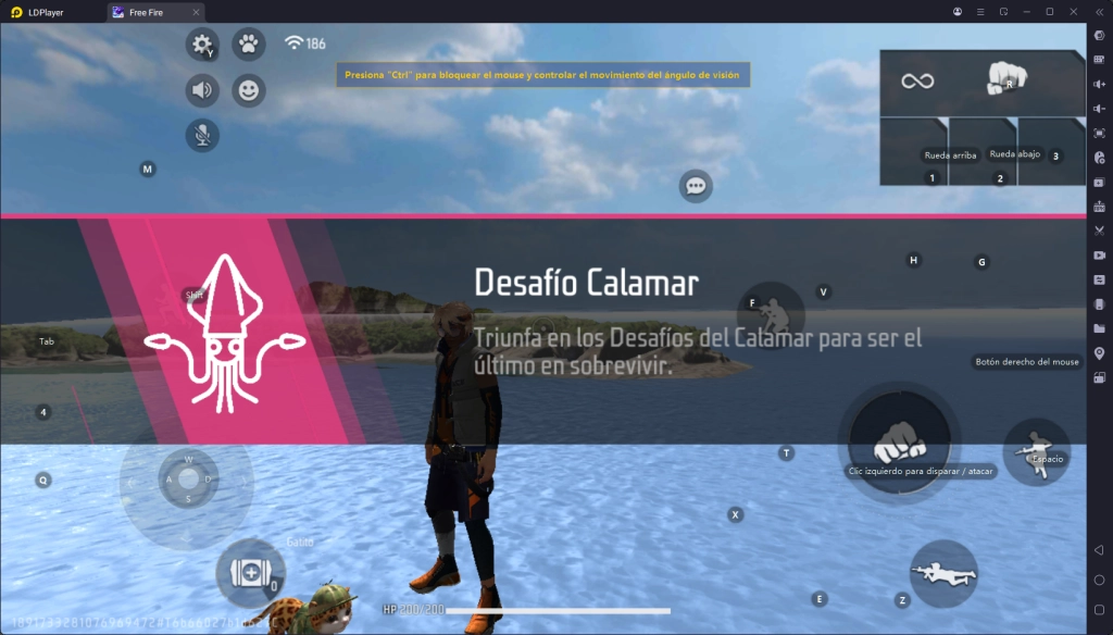 JUEGO DEL CALAMAR PERO EN FREE FIRE