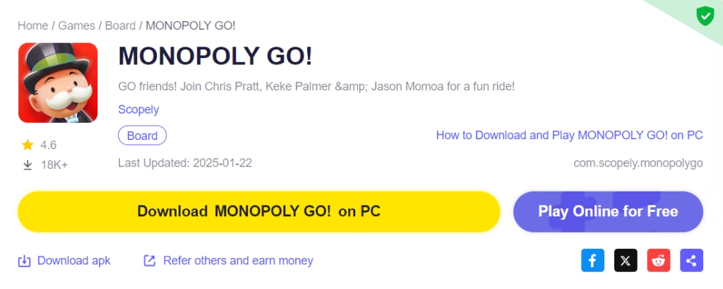 How to Download and Play MONOPOLY GO! on PC - Beginners Guide