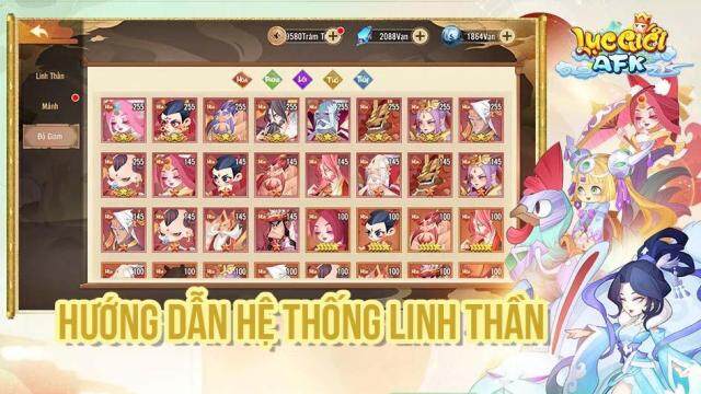 『HƯỚNG DẪN』Lục Giới AFK - Hệ Thống Linh Thần