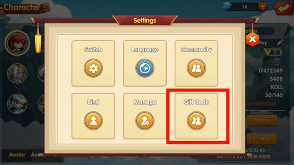 How To Redeem Codes In Three Kingdoms: Art Of War