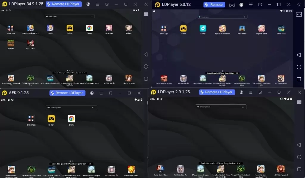Contohnya multi-instance