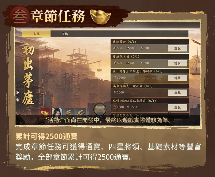 SLG×RTS《王於興師》多平台正式上線!上線福利與系列開服活動同步公布