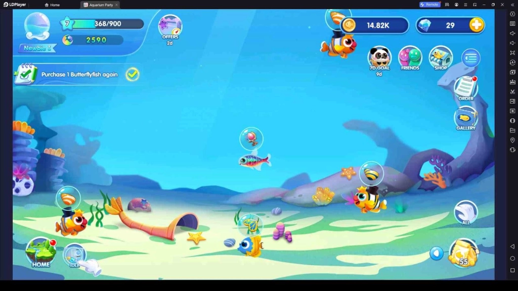 What are Resources in Aquarium Party What are Resources in Aquarium Party