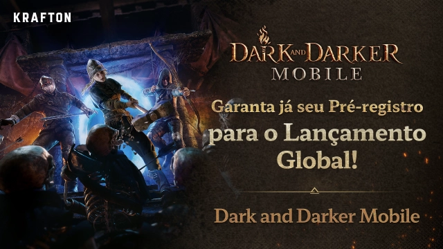 Dark and Darker Mobile, dos desenvolvedores de PUBG Mobile, abre pré-registro!