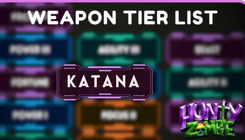 Hunty Zombies weapon tier list