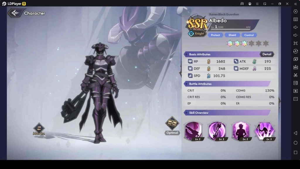 Albedo – Knight Albedo – Knight