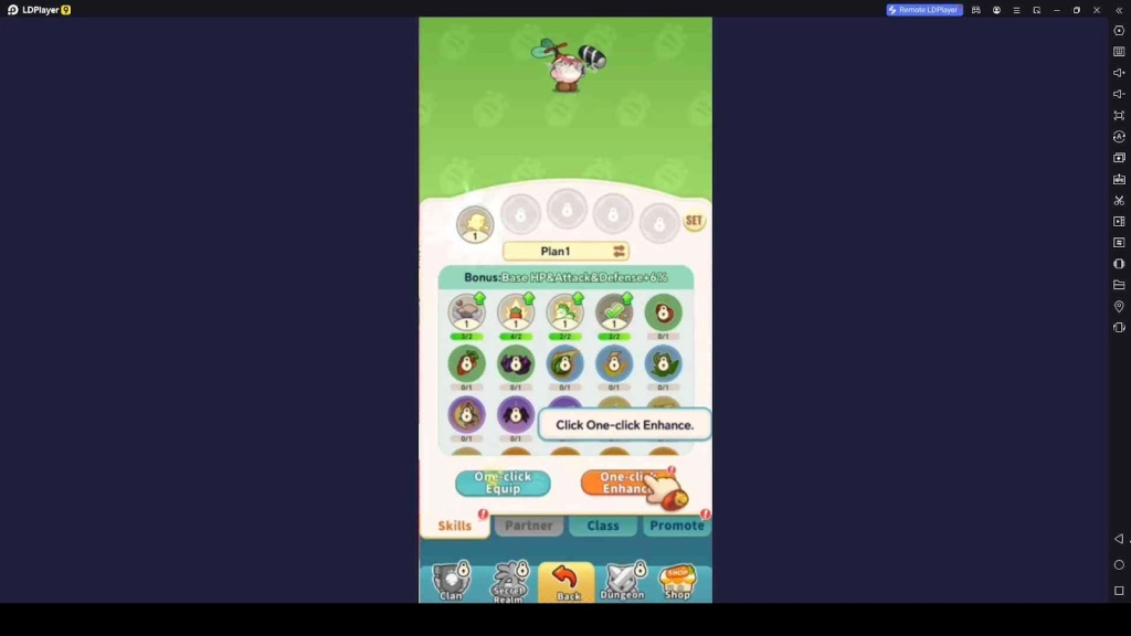 Add the Best Skills and Level Them Up