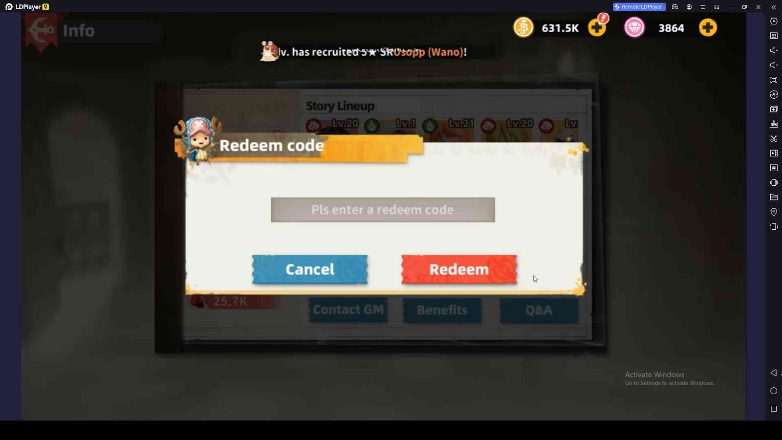 Don't Forget the Redeem Codes