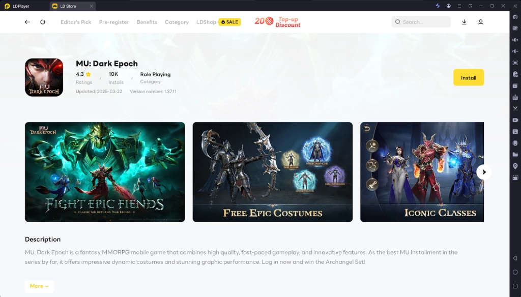 Play MU: Dark Epoch on PC 3 Play MU: Dark Epoch on PC 3