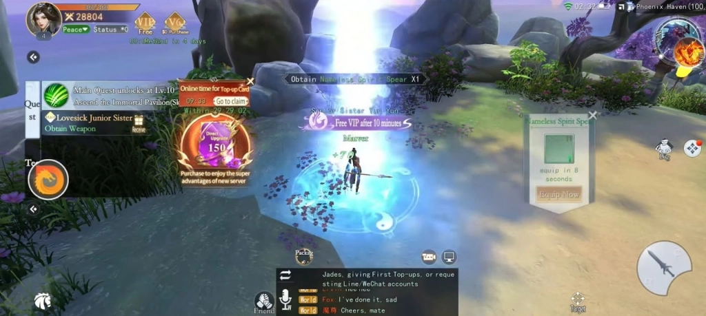 Focus on the Daily Quests 