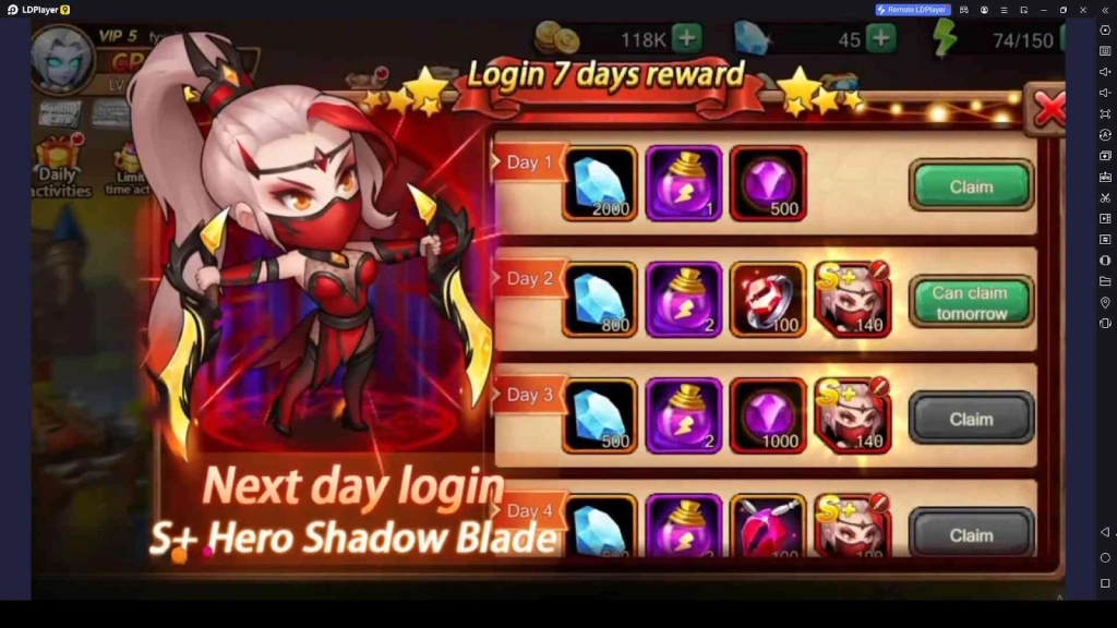 Collect Your Daily Sign-in Rewards Collect Your Daily Sign-in Rewards