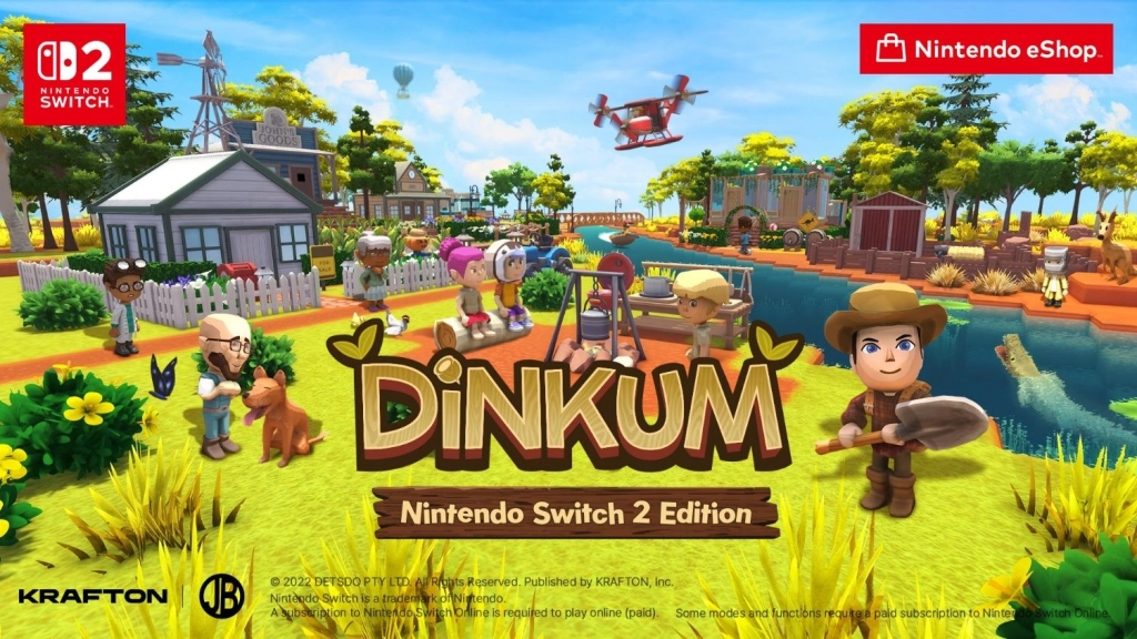 慶祝《金墾小鎮》(Dinkum) Steam 一週年  推出重大更新內容並登陸 Nintendo Switch 2