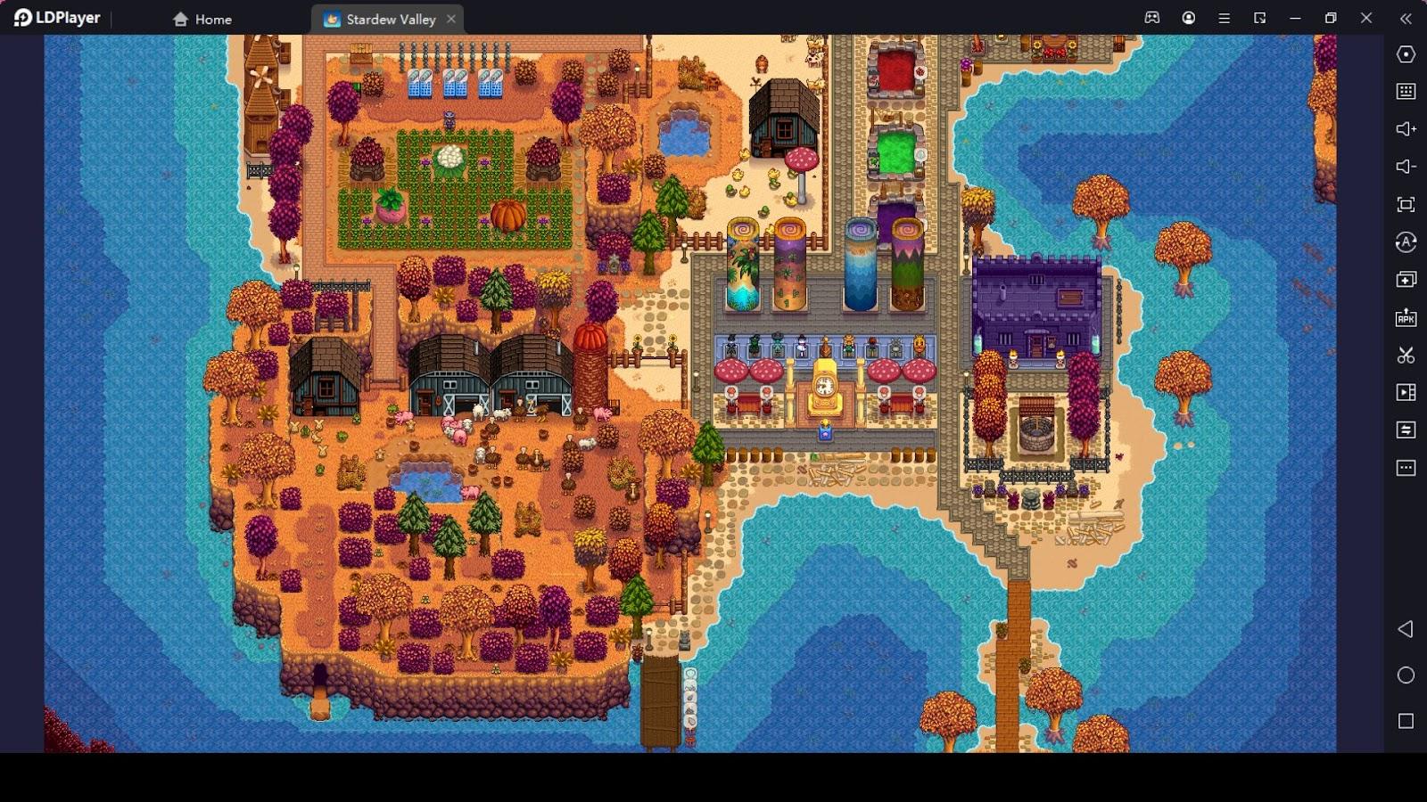 Wealthy Beach Farm Layout