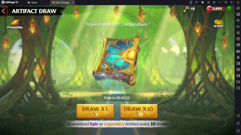 Artifact Draw