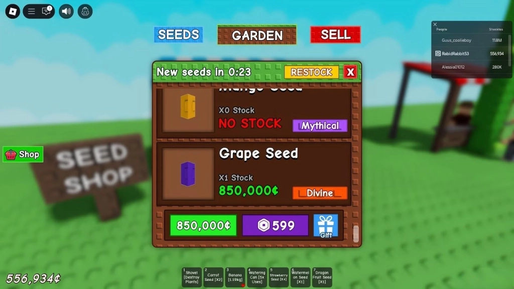 Understanding Seeds in Grow a Garden 