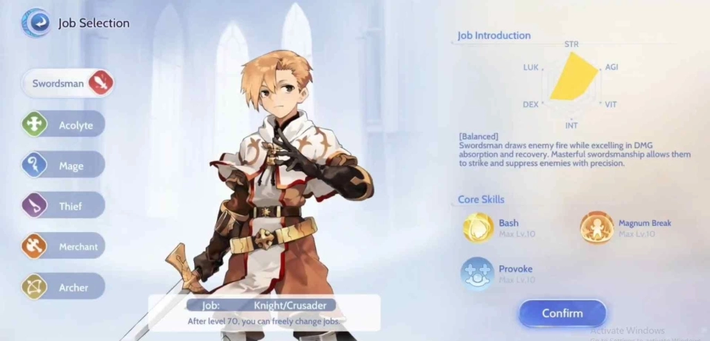 Choosing Your First Class