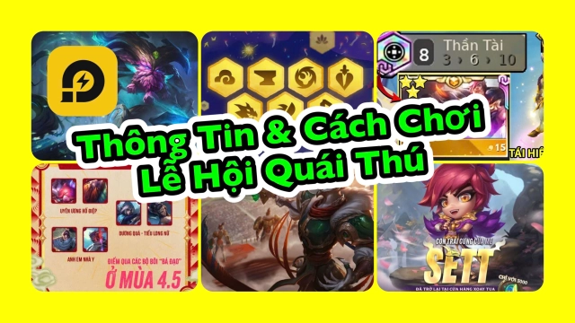 Đấu Trường Chân Lý: Thông Tin & Cách Chơi Lễ Hội Quái Thú Dịp Tết 2025